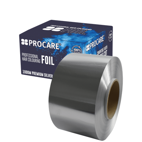 PROCARE PREMIUM SILVER HAIR FOIL ROLL - 100MM X 1000MTR