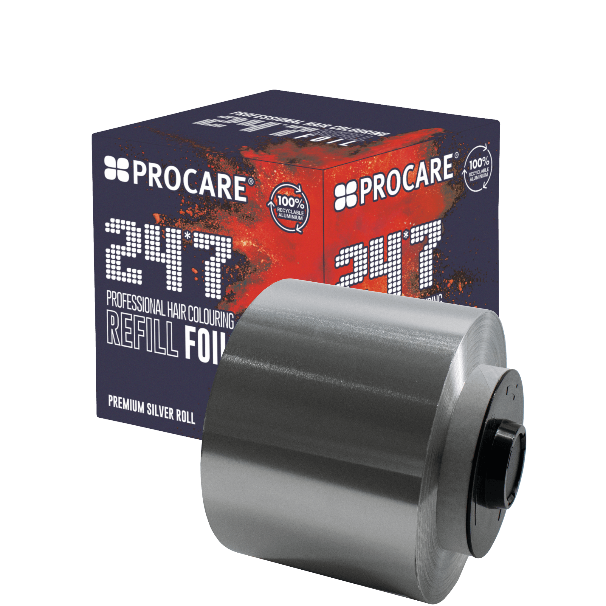 PROCARE PREMIUM SILVER 24*7 HAIR FOIL REFILL ROLL - 100MM X 450MTR