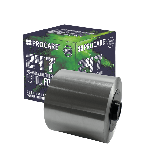 PROCARE PREMIUM SUPERWIDE SILVER 24*7 HAIR FOIL REFILL ROLL - 120MM X 450MTR