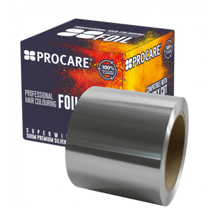 PROCARE PREMIUM SILVER SUPERWIDE HAIR FOIL ROLL - 120MM X 500MTR