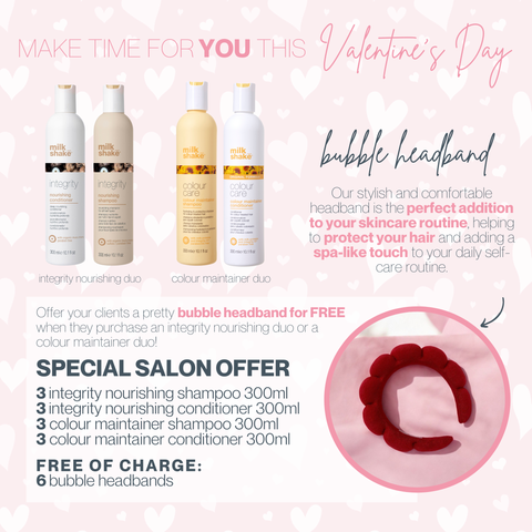 Valentines Salon Special DUO Offer - Free gifts with purchase!