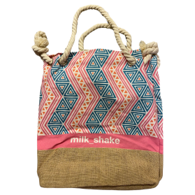 milk shake Cotton Aztec Beach Bag Pack of 6 Bohemia Salon Professional Services Guernsey